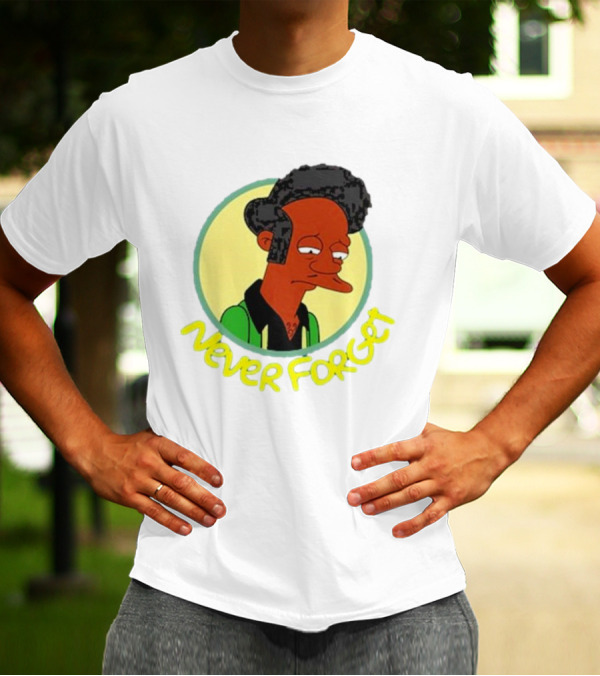 Never Forget Apu Simpsons Character T-Shirt