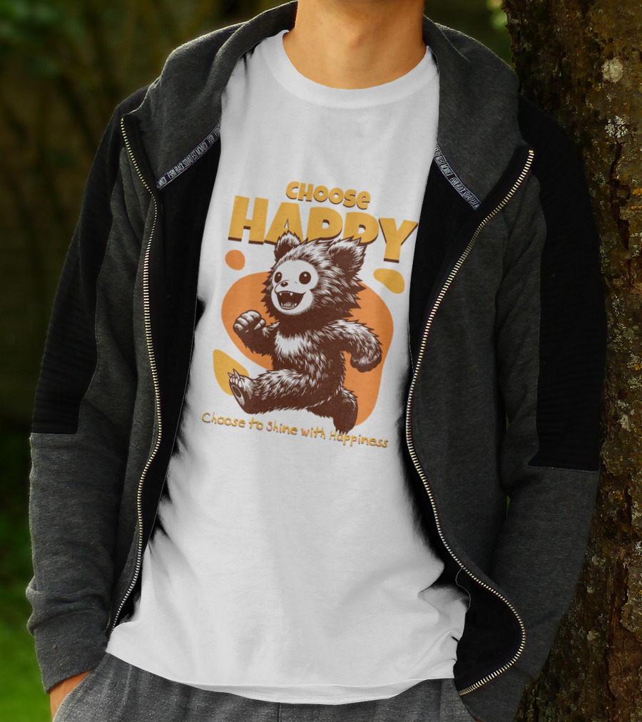 Choose Happy Choose To Shine With Happiness T-Shirt