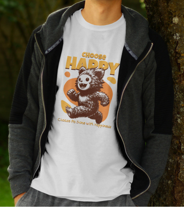 Choose Happy Choose To Shine With Happiness T-Shirt