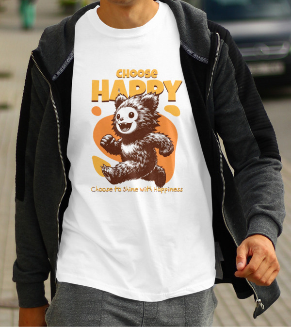 Choose Happy Choose To Shine With Happiness T-Shirt