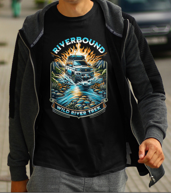 Riverbound Wild River Trek Adventurebound Off-Road Expedition T-Shirt