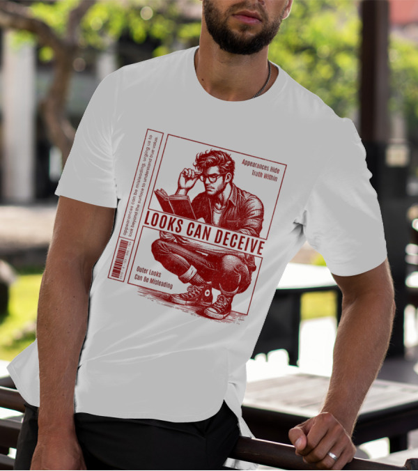 Looks Can Deceive Appearances Hide Truth Within Outer Looks Can Be Misleading T-Shirt