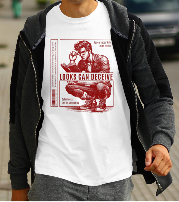 Looks Can Deceive Appearances Hide Truth Within Outer Looks Can Be Misleading T-Shirt