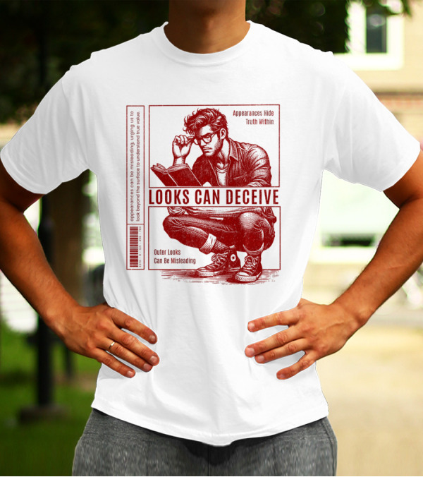 Looks Can Deceive Appearances Hide Truth Within Outer Looks Can Be Misleading T-Shirt