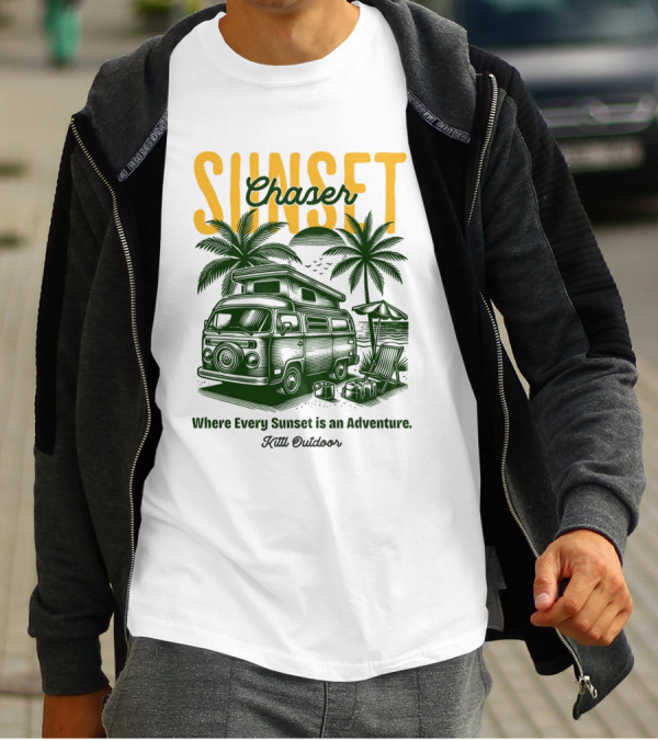 Sunset Chaser Where Every Sunset Is An Adventure Kittl Outdoor T-Shirt