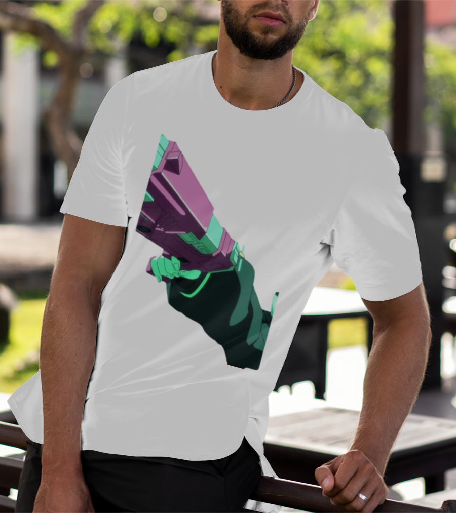 Rebecca Cyberpunk Edgerunners Aesthetic Gun T-Shirt