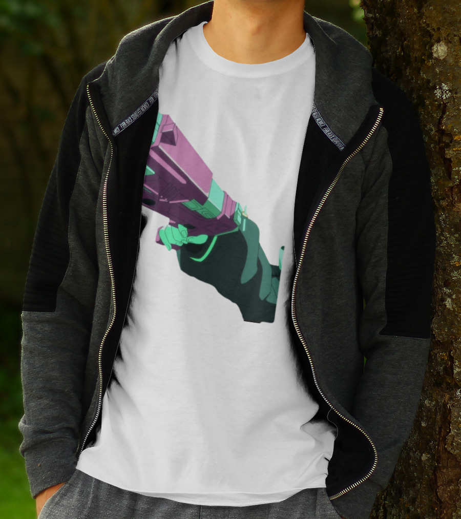 Rebecca Cyberpunk Edgerunners Aesthetic Gun T-Shirt