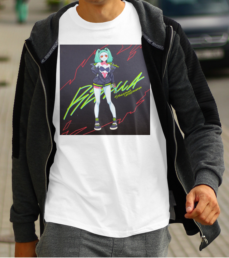 Rebecca Cyberpunk Edgerunners Neon T-Shirt