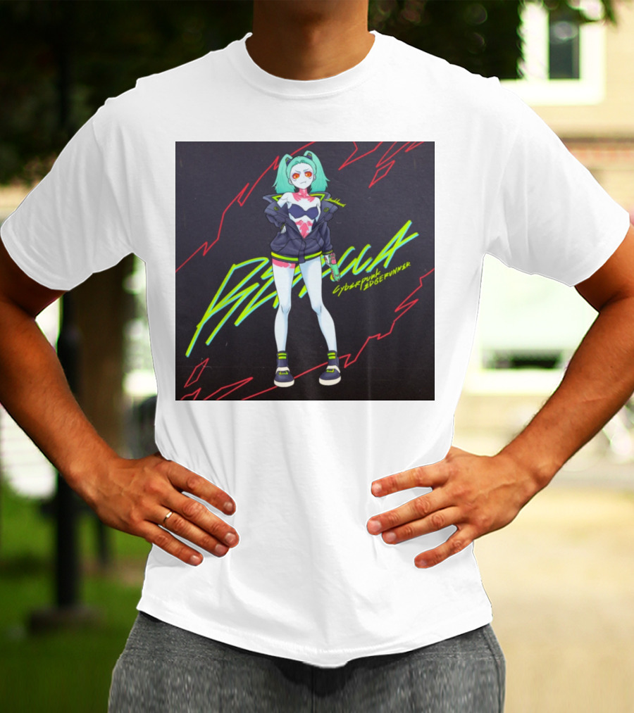 Rebecca Cyberpunk Edgerunners Neon T-Shirt