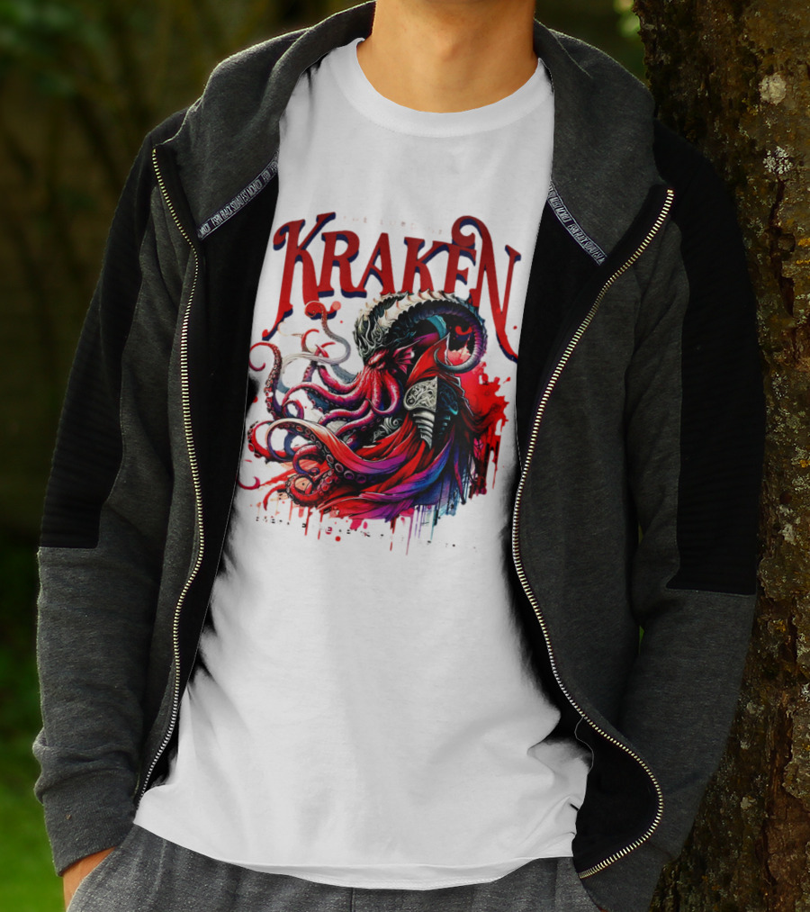 The Lord Of Kraken Embrace The Abyss Rule The Depths T-Shirt