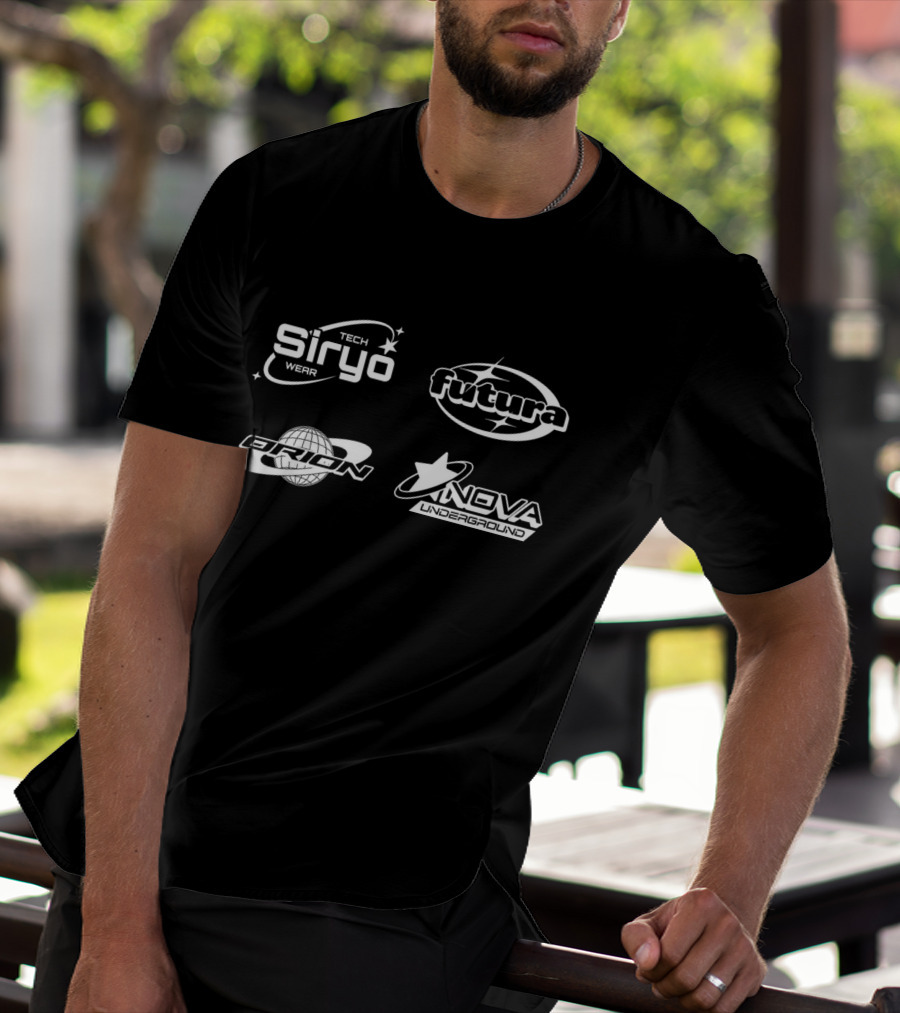 Streetwear Logo Sheet Set 1 Log Siryo Tech Wear Futura Orion Nova Underground T-Shirt