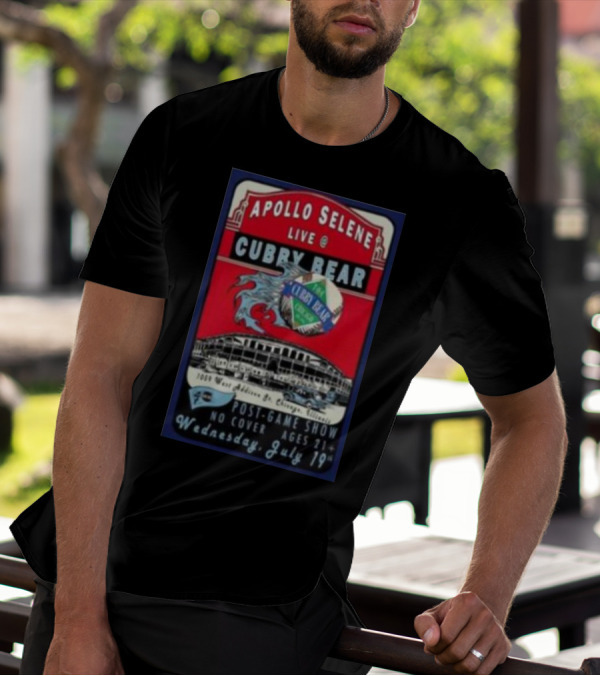Apollo Selene Live At Cubby Bear Chicago July 19 Post-Game Show 21+ T-Shirt