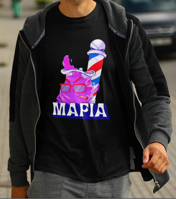 Mafia Purple Barber Pole Cool Aid Playoff Pack T-Shirt