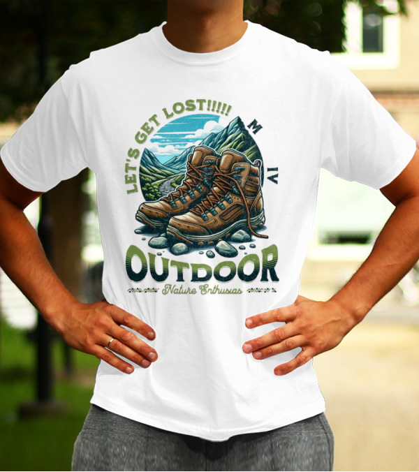 LET'S GET LOST OUTDOOR NATURE ENTHUSIAST T-Shirt