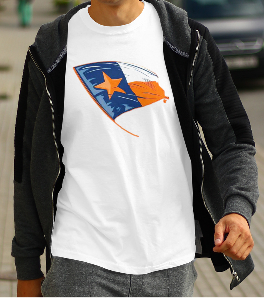 Houston Texas Lone Star Flag T-Shirt