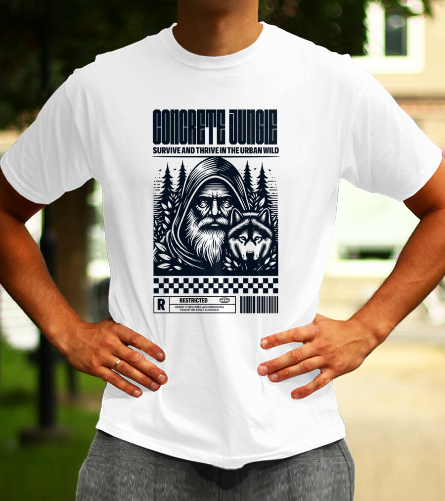 Concrete Jungle Survive And Thrive In The Urban Wild T-Shirt