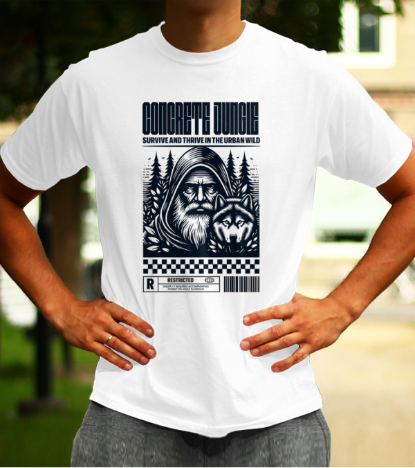 Concrete Jungle Survive And Thrive In The Urban Wild T-Shirt