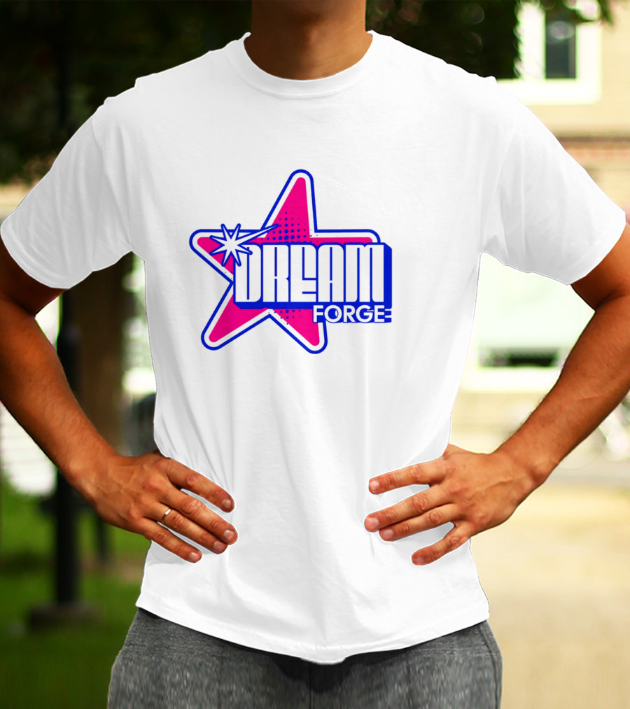 Dream Forge Star Bright Neon Retro T-Shirt