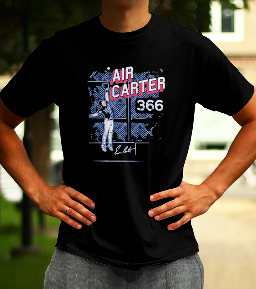 Air Carter 366 Evan Carter Texas Ranger T-Shirt