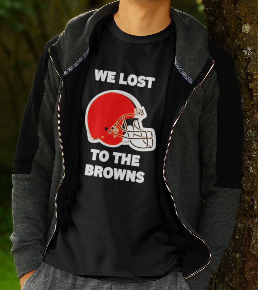 We Lost To The Browns George Kittle Football Humor T-Shirt
