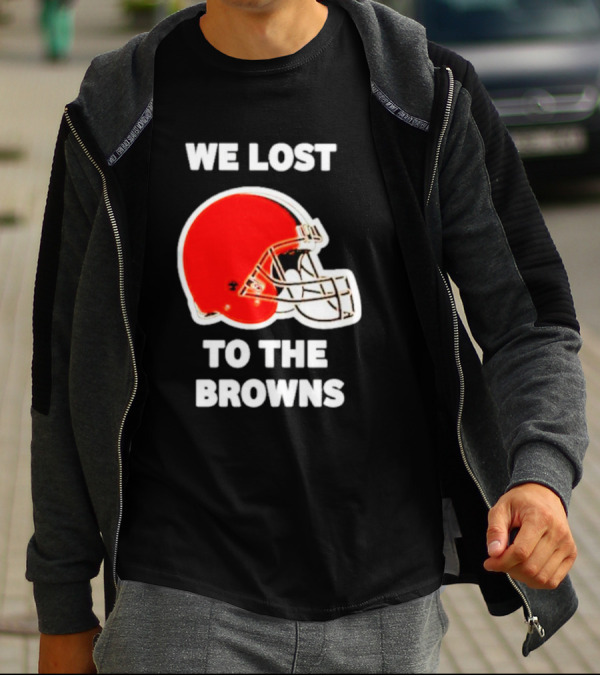 We Lost To The Browns George Kittle Football Humor T-Shirt