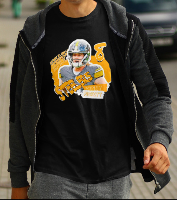 Kenny Pickett Steelers Football Number 8 T-Shirt