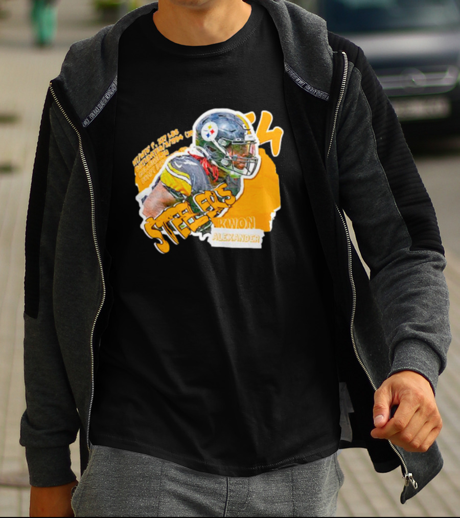 Kwon Alexander Steelers Helmet Football T-Shirt