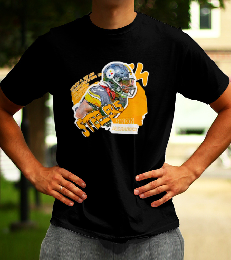 Kwon Alexander Steelers Helmet Football T-Shirt