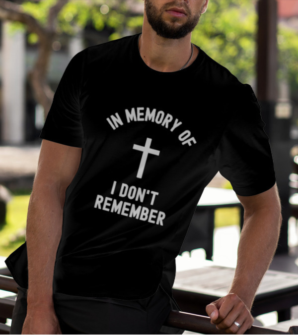 Duff McKagan In Memory Of I Don't Remember Cross T-Shirt