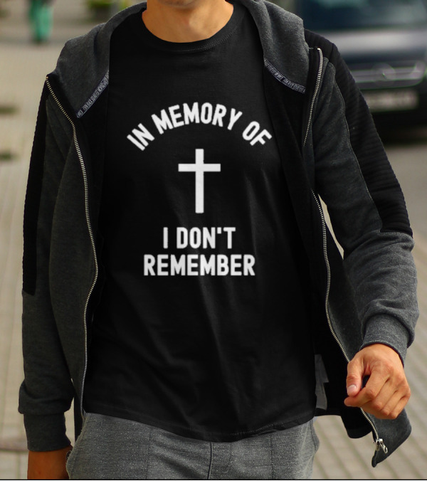 Duff McKagan In Memory Of I Don't Remember Cross T-Shirt