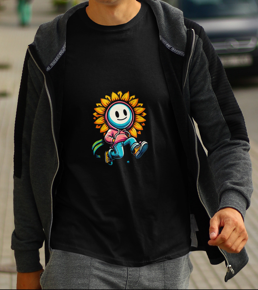 BE LIKE A SUN Keep On Shining Let The World Burn T-Shirt