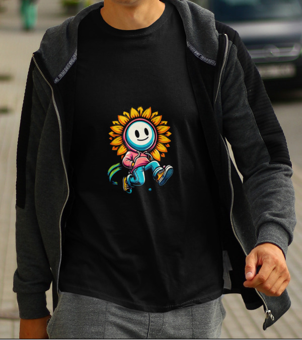 BE LIKE A SUN Keep On Shining Let The World Burn T-Shirt