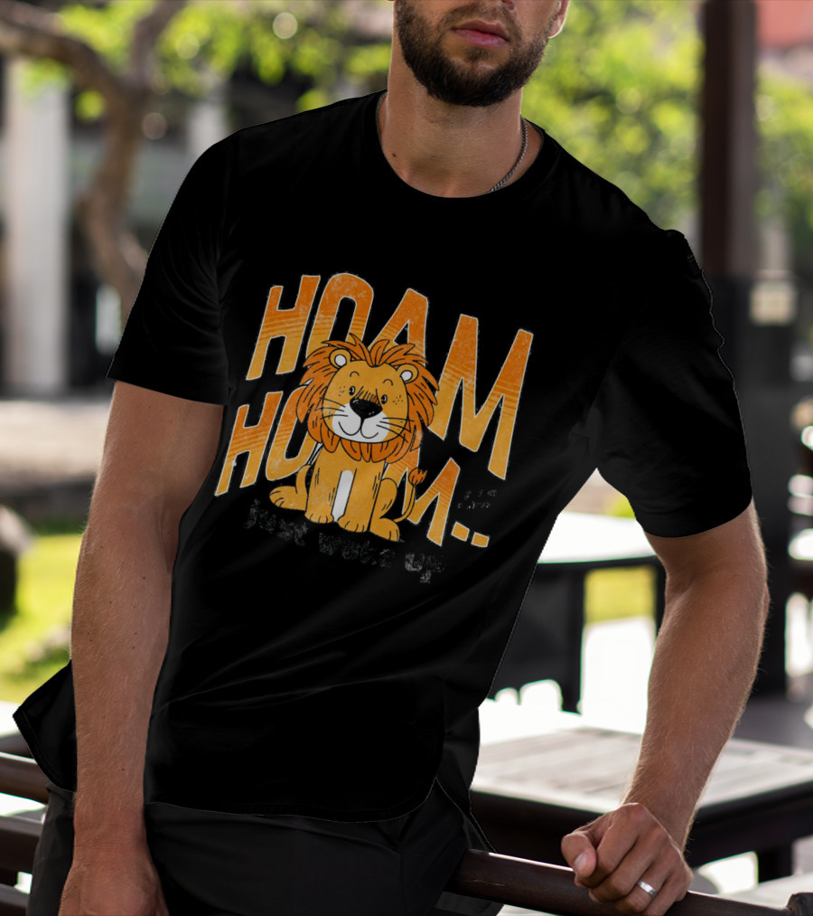 HOAM HOAM Just Woke Up Lion T-Shirt