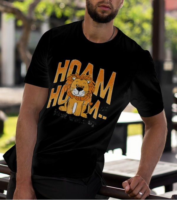 HOAM HOAM Just Woke Up Lion T-Shirt