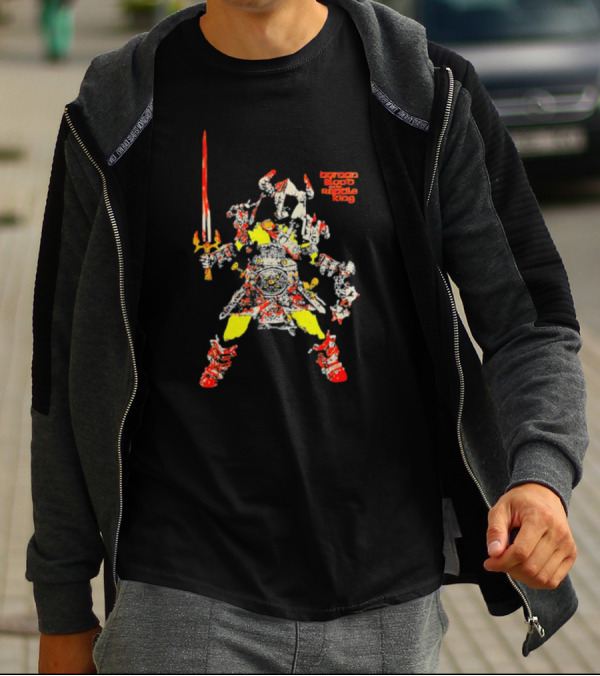 Barnan Blood Armor Warrior For The Reptile King T-Shirt