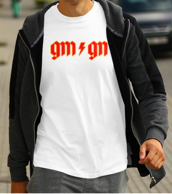 Degen Toonz Gm Gn Lightning Bolt T-Shirt