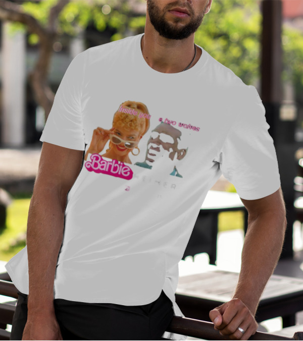 Inside You Are Two Wolves Barbieheimer T-Shirt