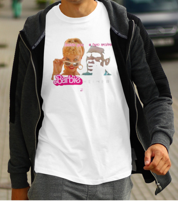 Inside You Are Two Wolves Barbieheimer T-Shirt