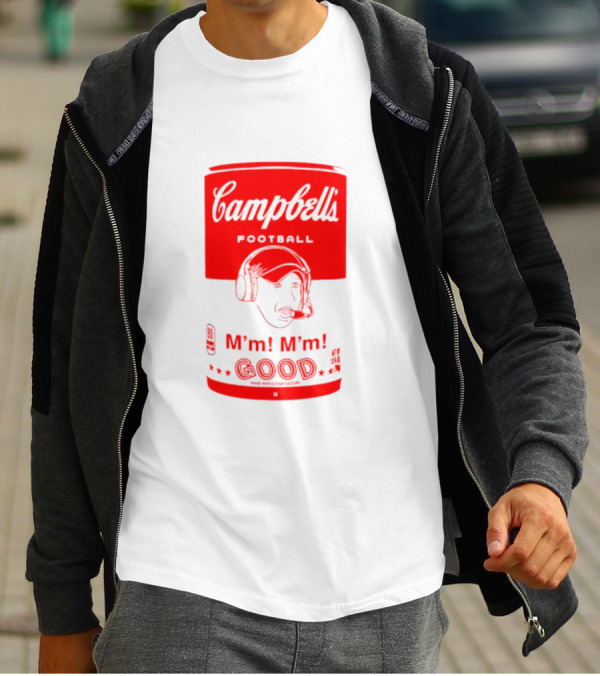 Campbell’s Football M’m M’m Good Soup Headset Coach T-Shirt