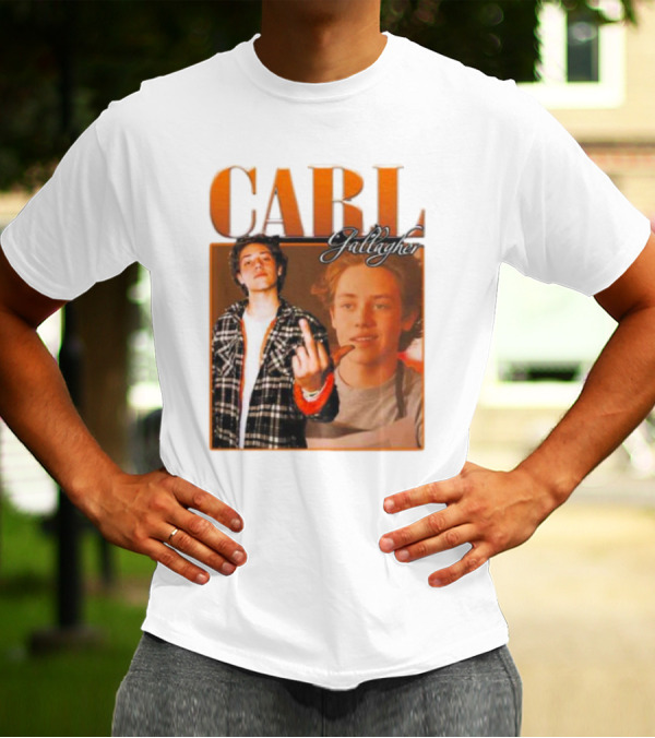 Carl Gallagher 90s Inspired Grunge Aesthetic With Attitude T-Shirt