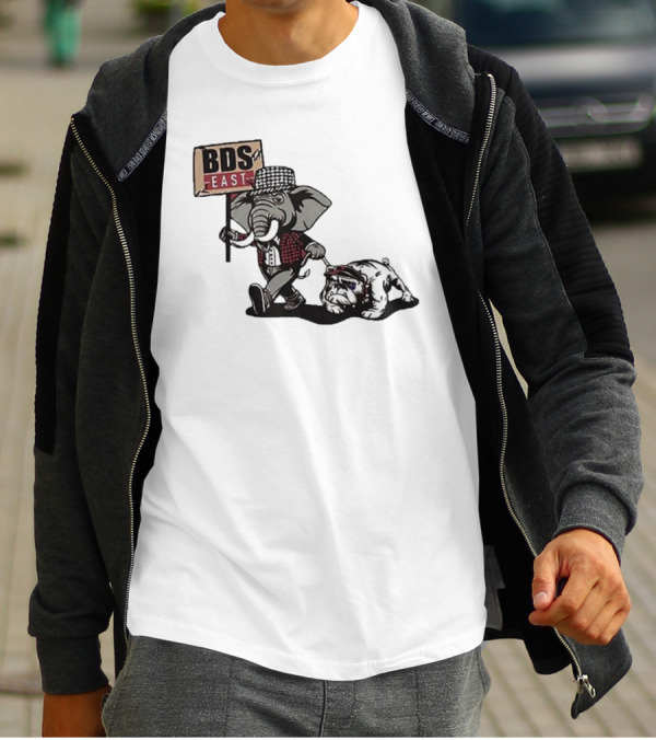 ALABAMA BDS East Elephant With Bulldog T-Shirt
