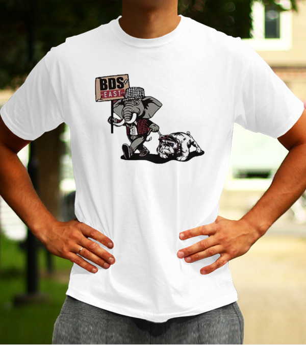 ALABAMA BDS East Elephant With Bulldog T-Shirt