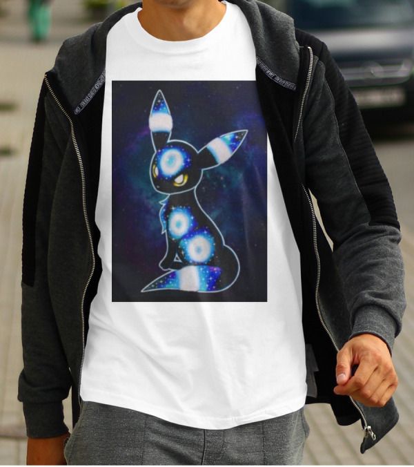 Umbreon Galaxy Cosmic Pokemon T-Shirt