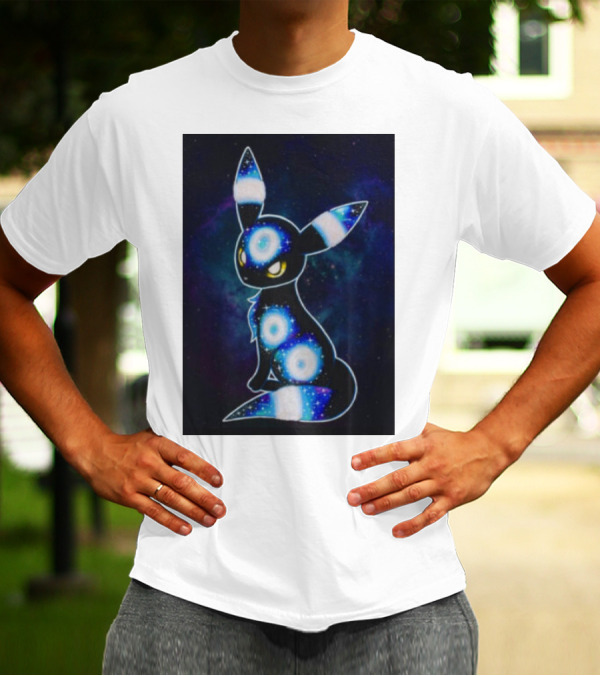 Umbreon Galaxy Cosmic Pokemon T-Shirt
