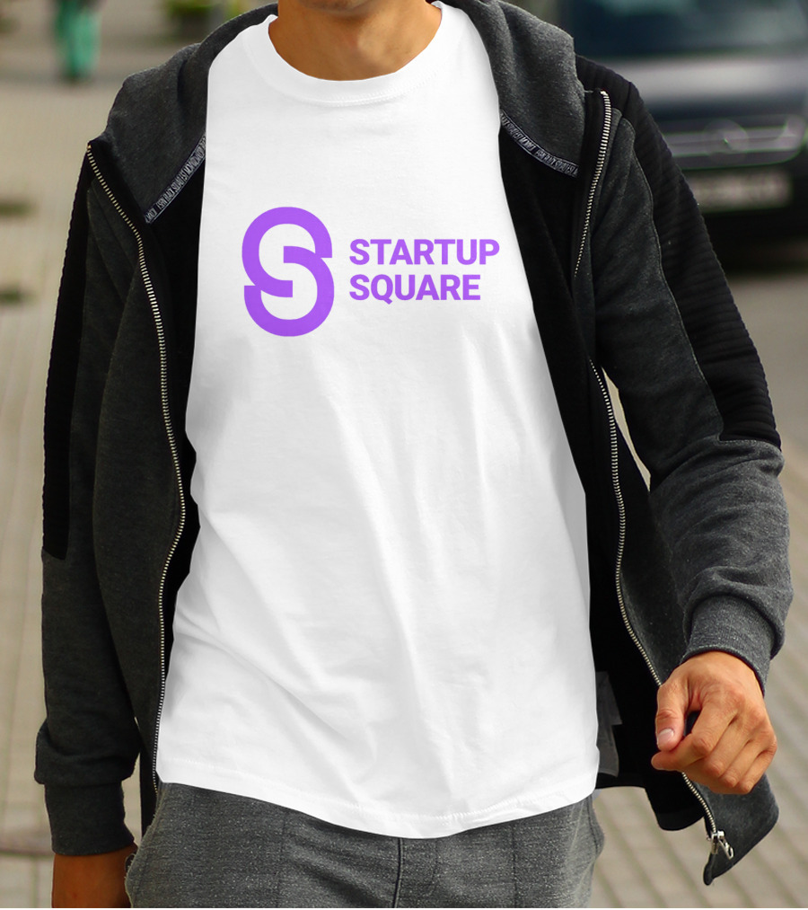 Startup Square Purple S T-Shirt