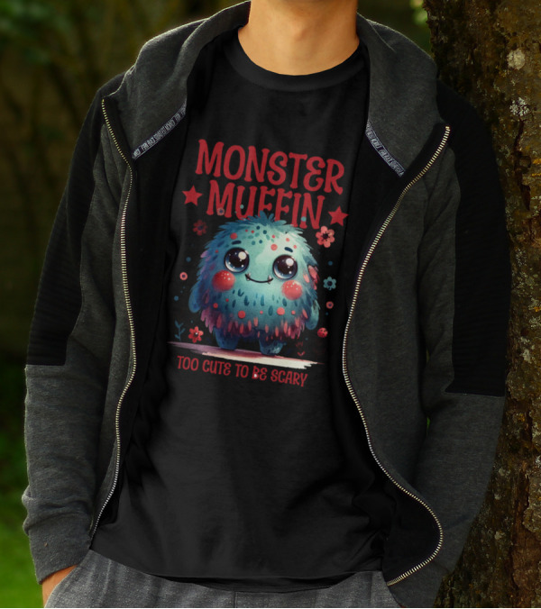 Monster Muffin Too Cute To Be Scary T-Shirt