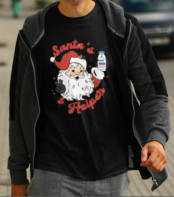Santa's Helper Christmas Propofol T-Shirt