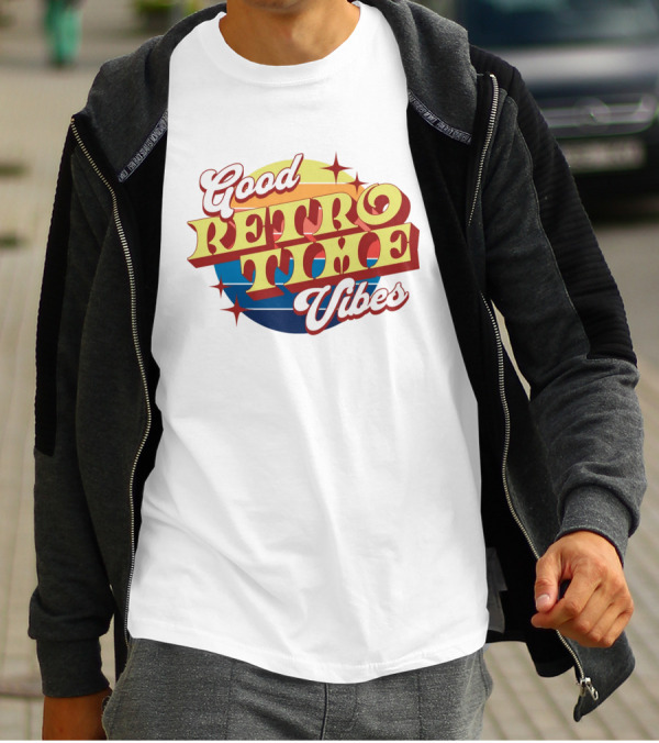 Good Retro Time Vibes T-Shirt