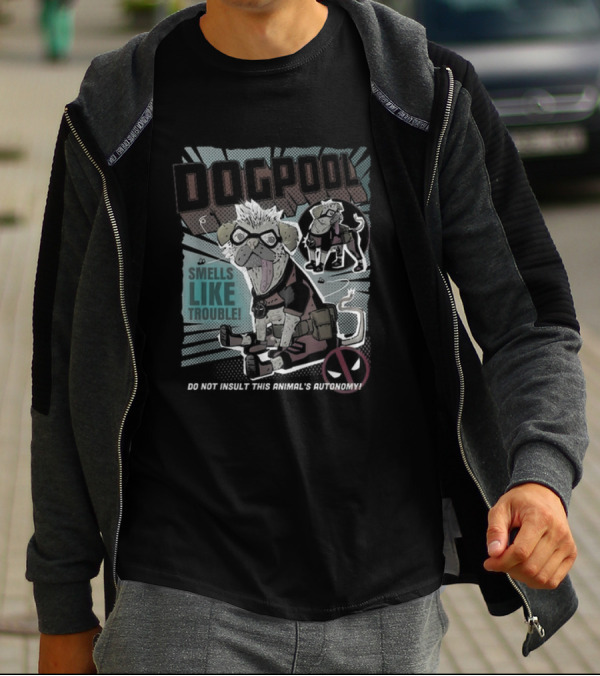 DOGPOOL Smells Like Trouble Do Not Insult This Animal's Autonomy T-Shirt