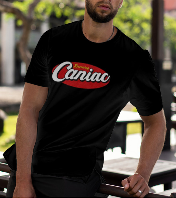 Recovering Caniac Red T-Shirt